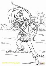 Mischief Drawing Robin Hood Getdrawings Coloring Pages sketch template