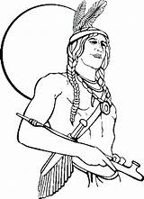Coloring Native Indian Pages American Boy Chief Printable Girl Kids First Print Printables Color Nations Holding Warrior Calumet Getcolorings Kidsplaycolor sketch template