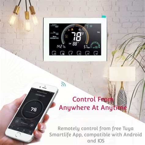 wires multi stage wifi programmable smart heat pump thermostat