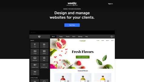 review  weebly intuitive website builder