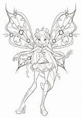 Winx Musa sketch template