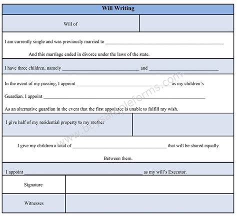 sample  writing form  writing format