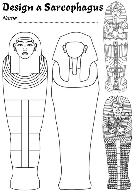 design  sarcophagus egypt crafts ancient egypt crafts egyptian crafts