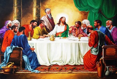 greendecor xft  supper  jesus christ  twelve apostles