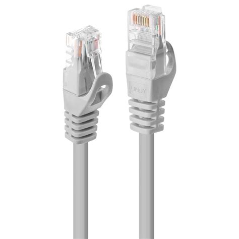 100m cat 5e u utp network cable grey from lindy uk