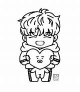 Bt21 Desenhos Tata Colorir Taehyung Ausmalbilder Dibujo Fofos Coloringbay Roni Mewarnai Desenhar Coisas Boleto Jimin Youloveit Tae Rebe Artísticos Malen sketch template