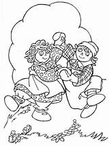 Ann Raggedy Andy Disegni Miscellaneous Janet Brum Coloringhome Coloringpages sketch template