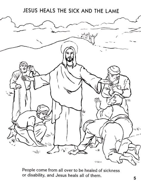 preview miracles  jesus coloring book seton educational media