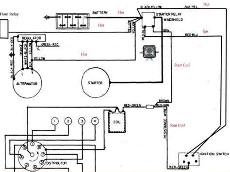 ford starter relay wiring diagram
