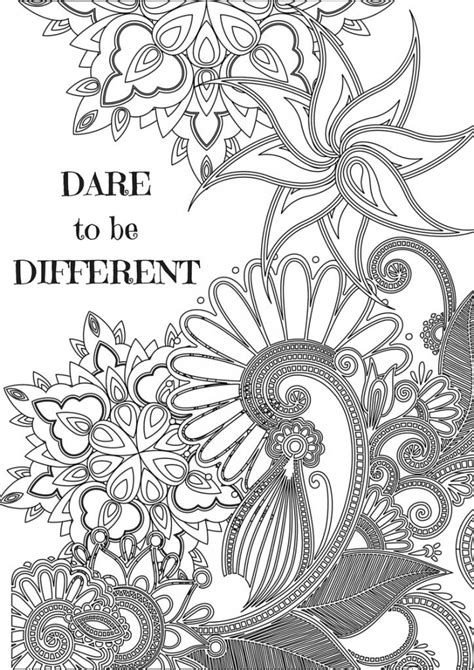 pin  inspirational adult coloring pages