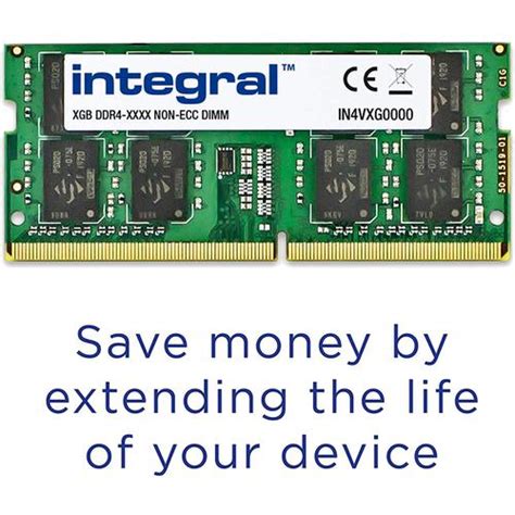 Integral 16gb 1x16gb 2400mhz Ddr4 Sodimm Laptop Memory Module Us 89