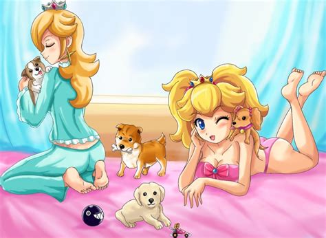 Chain Chomp Princess Peach And Rosetta Mario Series