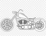 Chopper Motorcycle Harley Bike Motor Motorcicle Malvorlage Coloriage Coloriages Toppng Islamique Pngwing Ausmalbilder Colorier Ausmalbild Pngegg sketch template