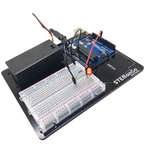 arduino holder uno mega board mounting plate platform plastic base acrylic  demo board