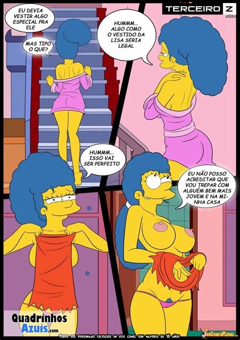 histórias pornô em quadrinhos de sexo os simpsons transando com amigo da filha rei da pornografia