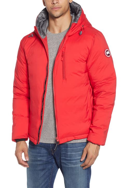 men s canada goose lodge packable windproof 750 fill power down hooded