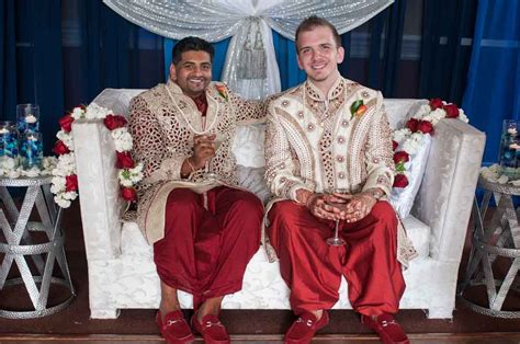 One Of Nation S First Traditional Indian Lgbtq Interracial