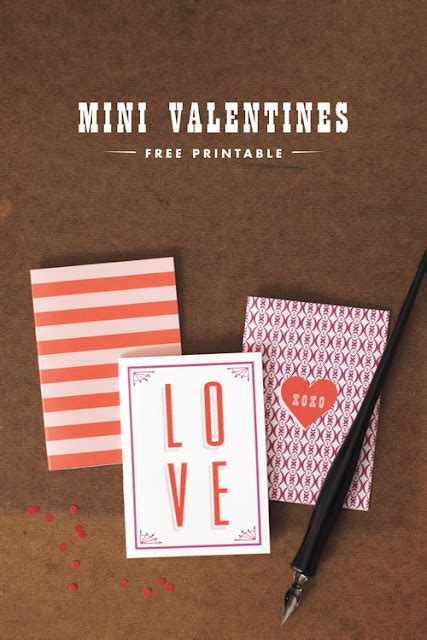 differentact normal mini valentine cards printable