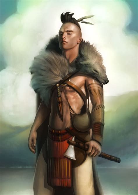 Mohawk Warrior By Kelly Perry Native American Ancestry Native American