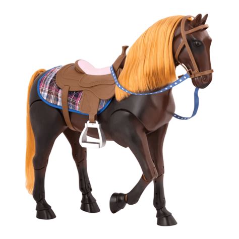posable thoroughbred horse toy horse  dolls  generation