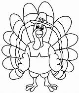 Coloring Thanksgiving Dinde Coloriages Turkeys sketch template