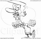 Screaming Furious Stomping Businesswoman Toonaday Outline Illustration Cartoon Royalty Rf Clip Ron Leishman 2021 sketch template