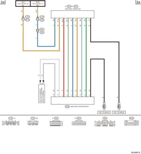 subaru legacy service manual seat heater system wiring diagram wiring system