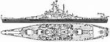 Blueprints Battleship Uss Warship Battleships sketch template