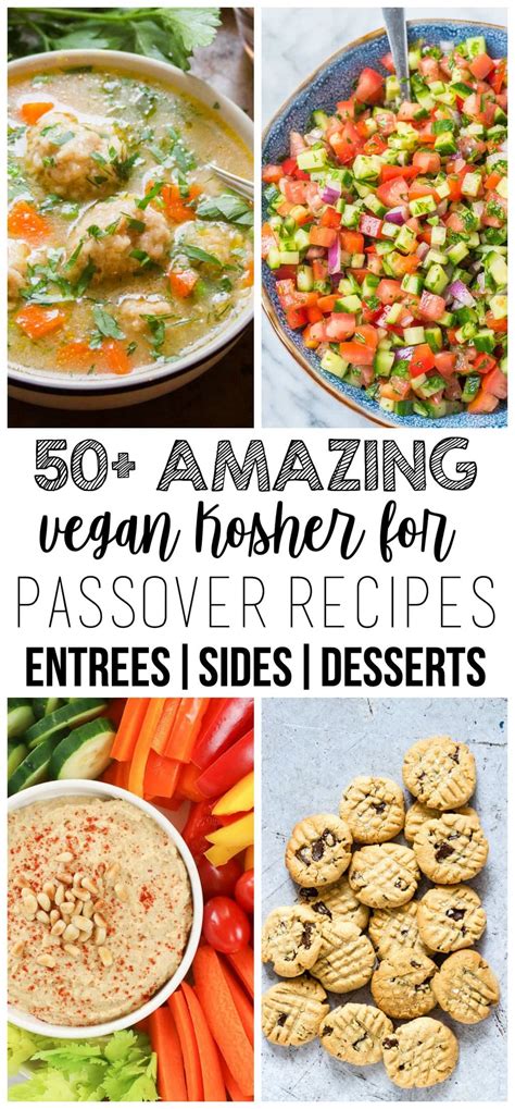vegan kosher  passover recipes gluten