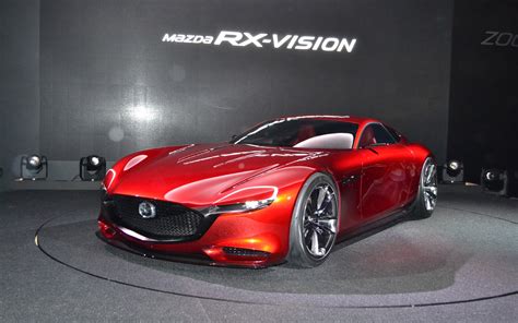 mazda rx vision concept  rotary engine    car guide