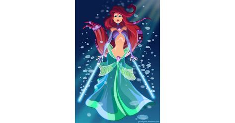 Star Wars Ariel Disney Princess Art Popsugar Love