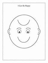 Face Coloring Lds Smiley Pages Printable Information Angry sketch template