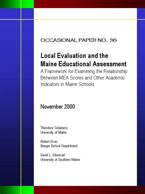 occasional paper