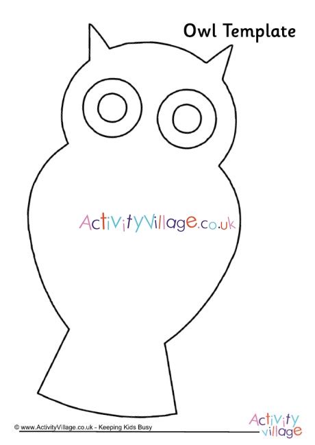 owl template