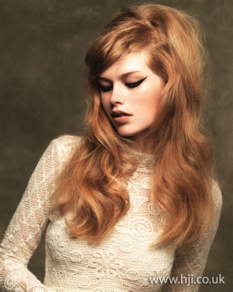 Strawberry Blonde Long Sixties Style Hair Hair Pinterest 60s