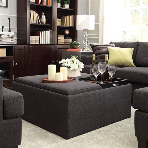 buy ottomans storage ottomans   overstock   living room furniture deals
