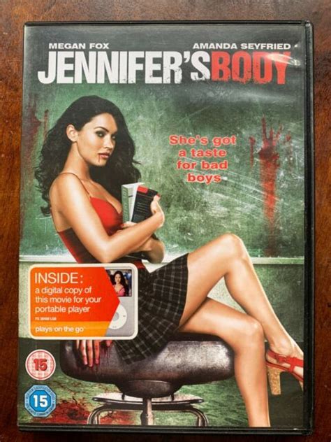 Jennifer S Body Dvd 2009 Cult Teen Horror Film Movie W Megan Fox For