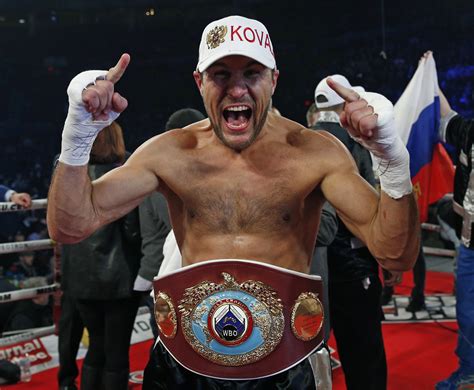 boxing news russian sergey kovalev retains light heavyweight titles  convincing win ibtimes