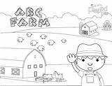 Farm sketch template