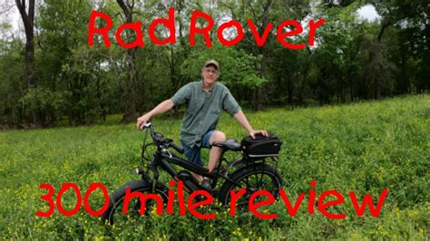 Rad Rover Electric Bike 300 Mile Review Youtube