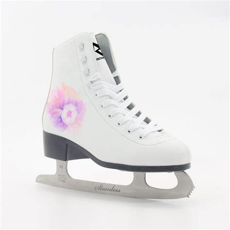 china odm beginner flower figure ice skate  kids  women fun