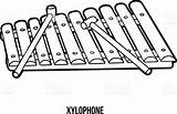 Xylophone Drawing Instruments Percussion Coloring Clipart Musical Instrument Illustrations Musicales Dibujos Book Clip Result Guardado Desde Google Clipartmag Stock sketch template