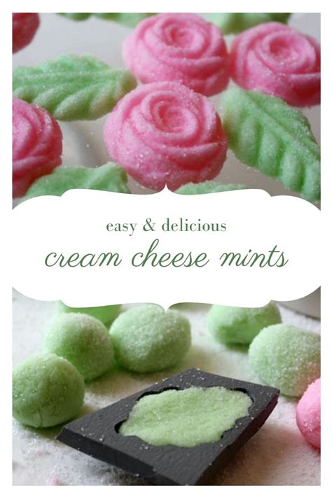 classic cream cheese mints  easy traditional recipe