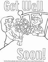Soon Well Coloring Pages Cards Printable Card Better Feel Thank Kids Please Sheets Color Adult Enjoy Print Getcolorings Deck Getdrawings sketch template