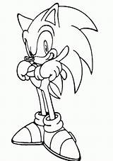 Sonic Coloring Pages Hedgehog Dark Kids Super Exe Clipart Fox Color Printables Print Online Colouring Printable Sheets Cartoon Book Th sketch template