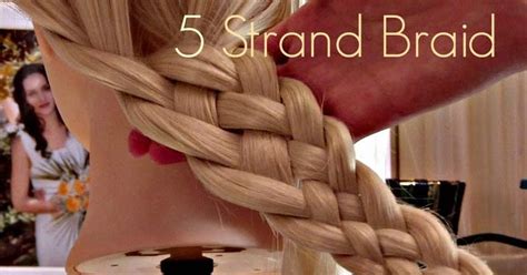 5 Easy Steps To 5 Strand Braid With Video Tutorial Girls Hairstyles