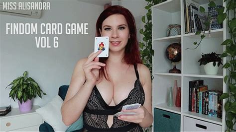 Findom Card Game Vol 6 Alisandra Midas Clips4sale