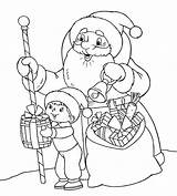 Noel Colorear Para Papá Navidad Claus Dibujos Santa Coloring sketch template