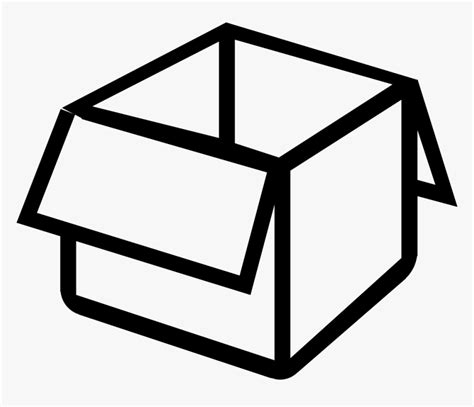 open box box icon png transparent png kindpng