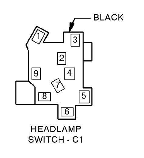 jeep headlight switch wiring